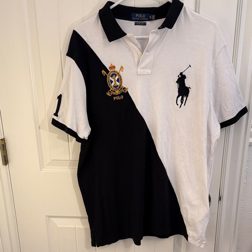 Polo Ralph Lauren two-tone polo shirt